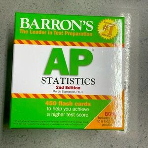 AP Statistics 2nd edition flash cards